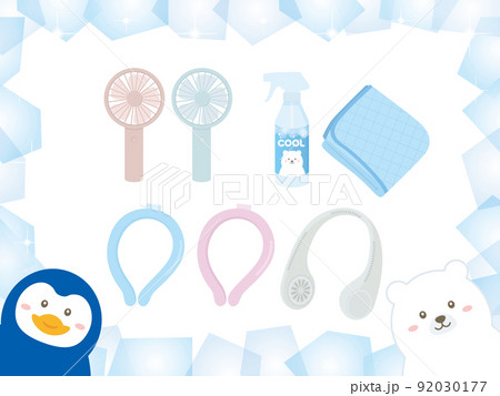 夏の熱中症対策にひんやり冷却グッズ 夏の熱中症対策にひんやり冷却グッズ 92030177