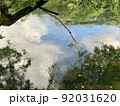 水面に反射する空　井の頭公園にて 92031620