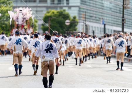 《福岡県》博多祇園山笠　集団山見せ（7月13日） 92036729