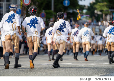 《福岡県》博多祇園山笠 集団山見せ(7月13日) 《福岡県》博多祇園山笠 集団山見せ(7月13日) 92037043