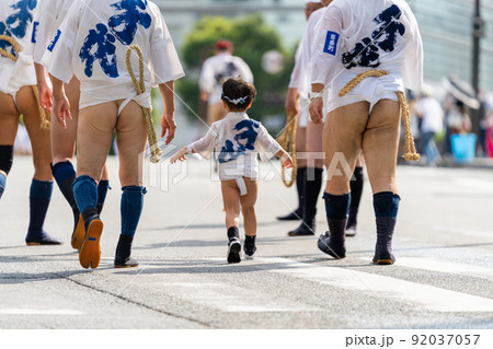 《福岡県》博多祇園山笠 集団山見せ(7月13日) 《福岡県》博多祇園山笠 集団山見せ(7月13日) 92037057