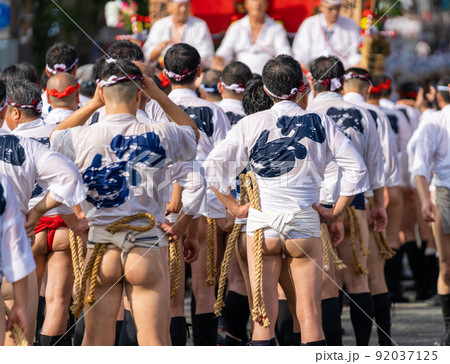 《福岡県》博多祇園山笠 集団山見せ(7月13日) 《福岡県》博多祇園山笠 集団山見せ(7月13日) 92037125