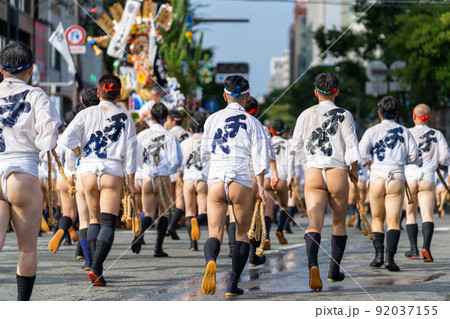 《福岡県》博多祇園山笠 集団山見せ(7月13日) 《福岡県》博多祇園山笠 集団山見せ(7月13日) 92037155