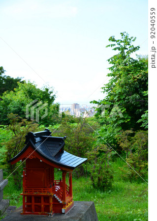 神々しい札幌伏見稲荷神社 92040559