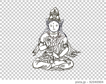 無色的聖觀音 92040904