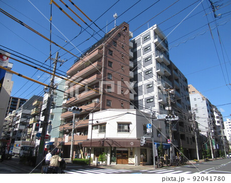 松が谷二丁目交差点付近 92041780