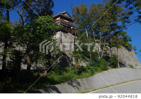 松山城 櫓と石垣 松山城 櫓と石垣 92044818
