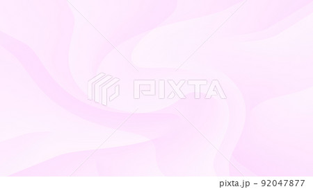 背景　波　wave　ピンク　インターネット　メタバース　仮想空間　バーチャル背景　やわらか 92047877