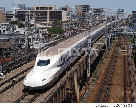 新幹線N700A 西馬込跨線橋にて 新幹線N700A 西馬込跨線橋にて 92048303