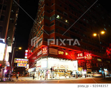 世界三大夜景の香港夜景 92048357