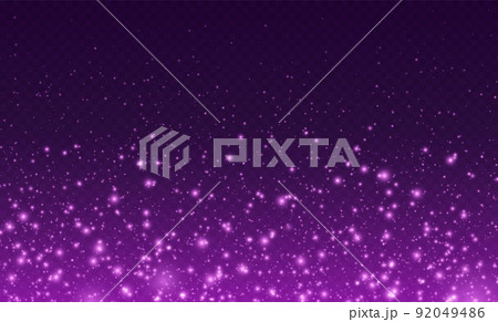 Magic sparkles, purple fairy stardust with sparks. Magic sparkles, purple fairy stardust with sparks. 92049486