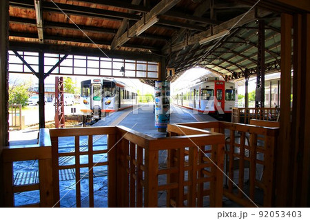 縁の糸を求め八雲立つ出雲の地へ…ばたでん『一畑電鉄』出雲大社前駅 92053403