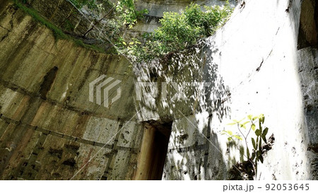 対馬にある世界最大の巨砲だった豊砲台跡 92053645