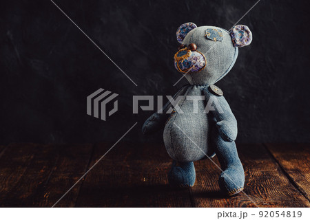 Close Up of Stuffed Bear Toy 92054819
