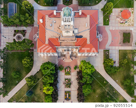 Aerial view of the Colorado Springs Pioneers Museum Aerial view of the Colorado Springs Pioneers Museum 92055514