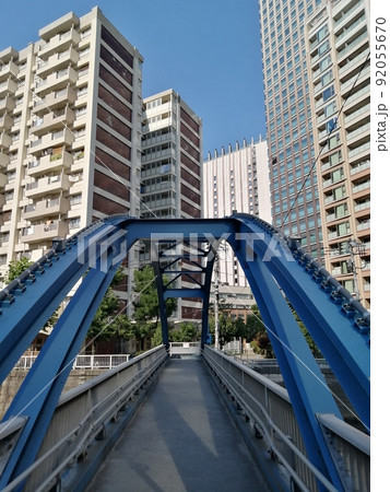 目黒川 鈴懸歩道橋 目黒川 鈴懸歩道橋 92055670