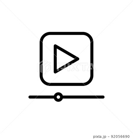Illustration Vector graphic of Video Icon Illustration Vector graphic of Video Icon 92056690