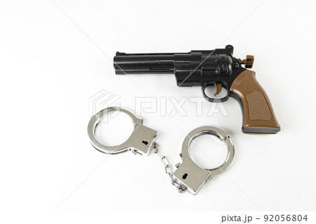 handcuffs toys guns