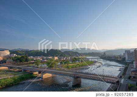 清流球磨川の夕方 清流球磨川の夕方 92057265