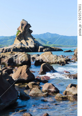 日南海岸の奇岩 日南海岸の奇岩 92057601