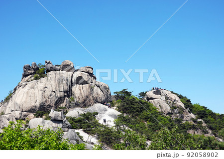 北朝鮮産 ムンスボン 自然の風景 92058902