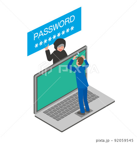不正アクセスによるパスワード漏洩 92059545