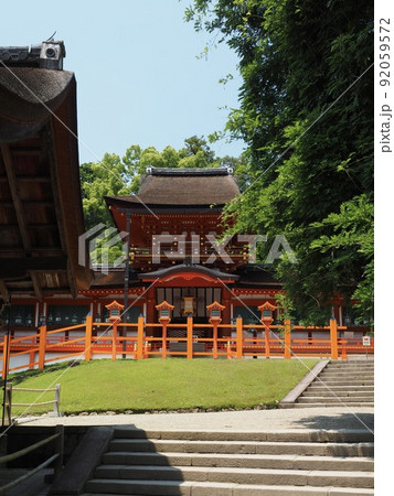奈良　春日大社　中門・御廊 92059572