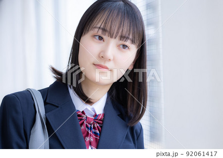 女子高生のポートレート 92061417