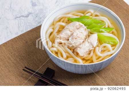 ヘルシー　鶏南蛮うどん 92062493