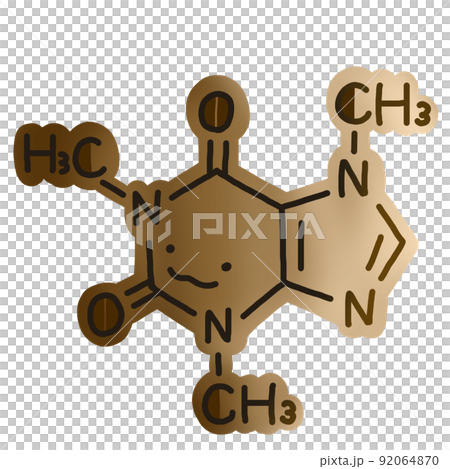 頑張る人の味方　眠気を覚ましてくれる　カフェイン 92064870