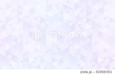 美しい淡い色味。洗練された印象を与える三角形の背景素材。 美しい淡い色味。洗練された印象を与える三角形の背景素材。 92066401