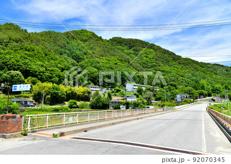 滝平橋／抜井川周辺の風景(長野県佐久穂町)【2022.6】 92070345