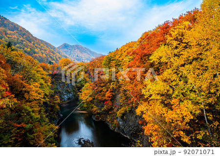 【北海道･札幌】定山渓の秋　10月 92071071