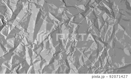 The grey art paper background is wrinkled, creating a rough texture with light and shadow. The grey art paper background is wrinkled, creating a rough texture with light and shadow. 92071427