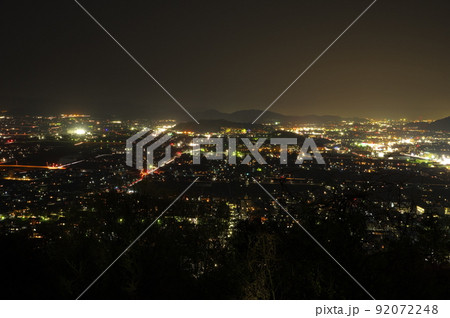 越前市村国山からの夜景 越前市村国山からの夜景 92072248