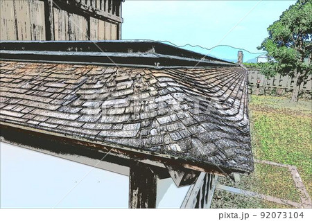 杮葺き篠山城大書院 杮葺き篠山城大書院 92073104