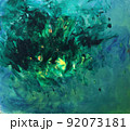 Jungle. Modern art. Abstract 92073181