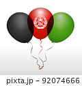 Balloons in Vector as National Flag 92074666