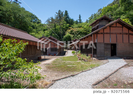 岡山県高梁市成羽町吹屋 吹屋ふるさと村ベンガラ館 岡山県高梁市成羽町吹屋 吹屋ふるさと村ベンガラ館 92075566