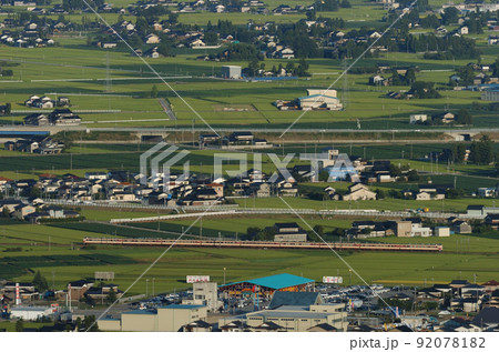 北陸本線　石動ー福岡　JR西日本　485系　Y31+Y33編成（金沢）　北越 92078182