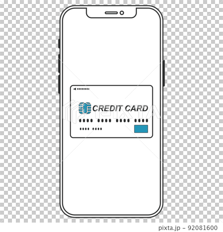 スマートフォン　キャッシュレス決済 92081600