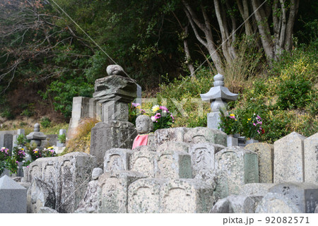 小豆島の墓地 小豆島の墓地 92082571