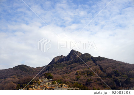小豆島坂手港から見る洞雲山-3 小豆島坂手港から見る洞雲山-3 92083208