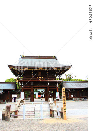 一宮市、真清田神社の風景 92083627