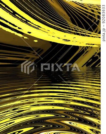 金　ゴールド　GOLD　素材　背景　壁紙 92083633