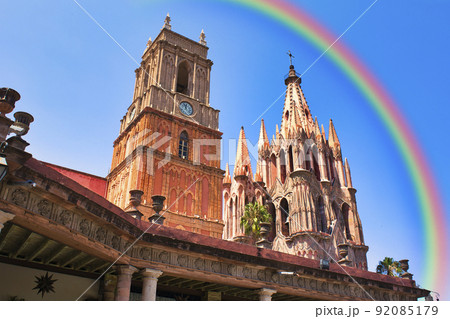 サンミゲル・デ・アジェンデ歴史地区の美しい景観 92085179