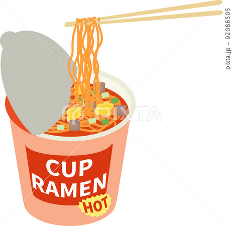 辛口カップラーメン麺上げ 92086505
