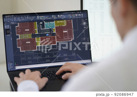 CAD操作 作図 製図 図面 提案 リノベーション CAD操作 作図 製図 図面 提案 リノベーション 92086947