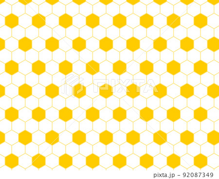 六角形のパターン背景素材 92087349