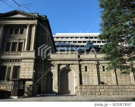 日本銀行本店(西門付近) 日本銀行本店(西門付近) 92087897